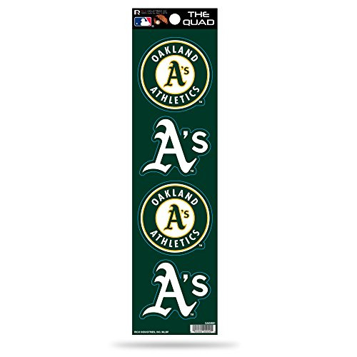 MLB Oakland Athletics Quad Decal
