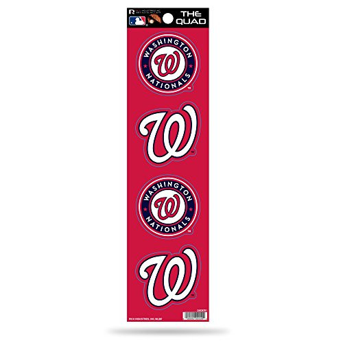 MLB Washington Nationals Quad Decal