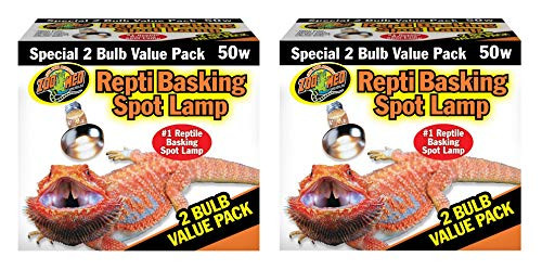 Zoo Med 4 Pack of Repti Basking Spot Lamps  50 Watts