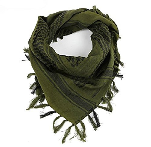 Tactical Desert Shemagh Arab Keffiyeh Neck Scarf Green ¡­