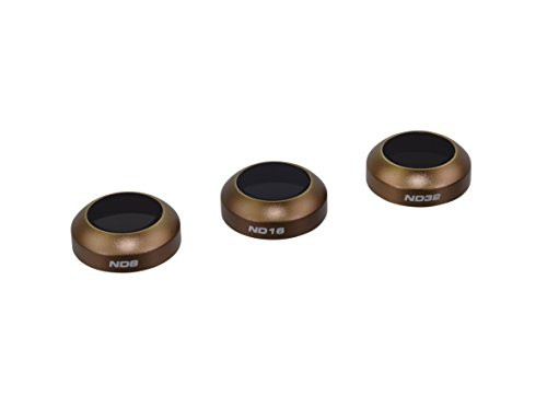 PolarPro Shutter Collection Filter 3-Pack -ND8  ND16  ND32- Cinema Series for DJI Mavic Pro-Mavic Platinum