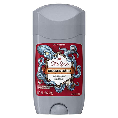 Old Spice Wild Collection Antiperspirant and Deodorant Krakengard 2-6 oz -Pack of 3-