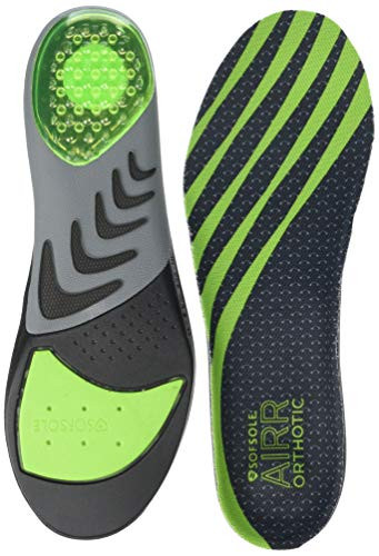 Sof Sole Womens AIRR Orthotic Support Full-Length Insole  Green  8-11