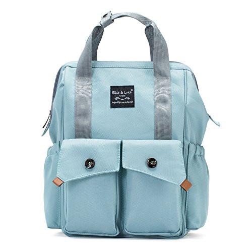 SoHo Rockaway Diaper Backpack Bag 3Pc Set Aqua SoHo Rockaway Diaper Backpack Bag 3Pc Set Aqua