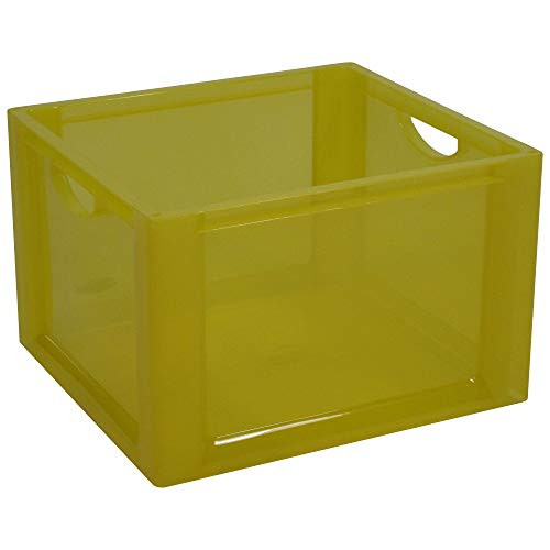 Redmon since 1883 G-Cube Stackables 8 Gallon Bins  Yellow