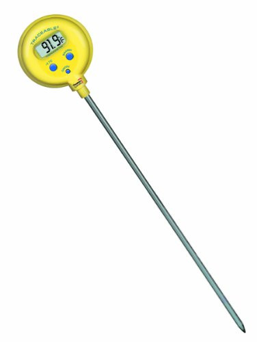Thomas 4371 Traceable Lollipop Shockproof-Waterproof Thermometer  8 Stem  -58 to 572 degree F  -50 to 300 degree C
