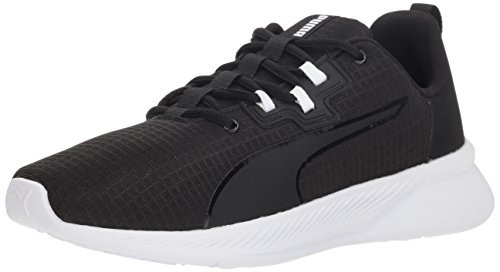 PUMA Womens Tishatsu Runner Sneaker  Black White  9 M US