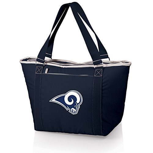 PICNIC TIME NFL LA Rams Topanga Insulated Cooler Tote Navy PICNIC TIME NFL LA Rams Topanga Insulated Cooler Tote Navy