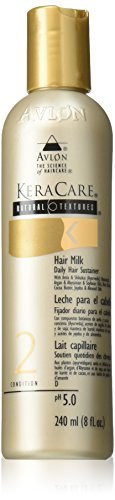 Avlon Keracare Natural Textures for Unisex  Hair Milk TreatMen t  8 Ounce