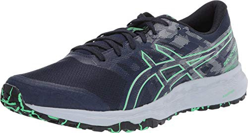 ASICS Mens Gel- Scram 5 Trail Running Shoes  11-5M  Peacoat-New Leaf