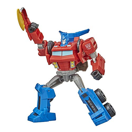 Transformers Bumblebee Cyberverse Adventures Warrior Class Optimus Prime Action Figure Toy  Repeatable Attack Move  Ages 6 and Up  5-4-inch