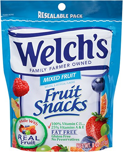 WELCHS Fruit Snacks  Mixed Fruit  8 Ounce