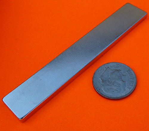 Super Strong Neodymium Magnet N42 3 x 1-2 x 1-8 Permanent Magnet Bar  The Worlds Strongest and Most Powerful Rare Earth Magnets by Applied Magnets