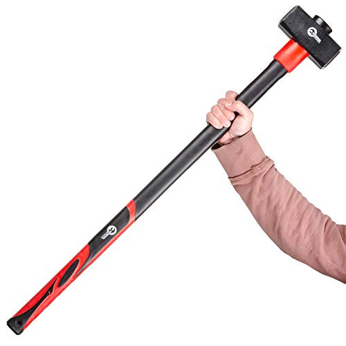 INTERTOOL Sledge Hammer 7 lb-3000 g -6-6 oz with Fiberglass Handle HT-0243