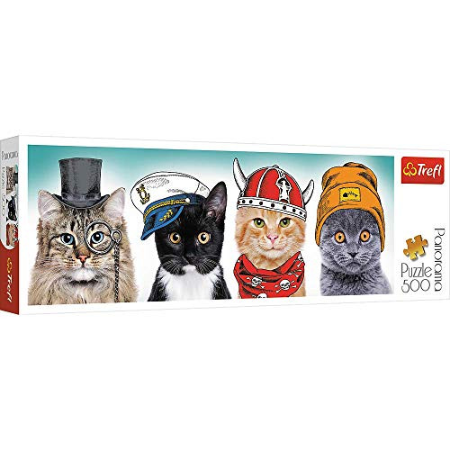 Trefl 500 Piece Panorama Jigsaw Puzzle  Fluffy Team  Multicolor