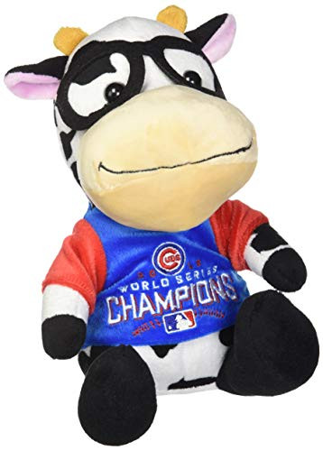 FOCO MLB Chicago Cubs -2016 Edition- World Series Champions Plush Cow with Glasses  FOCO MLB Chicago Cubs