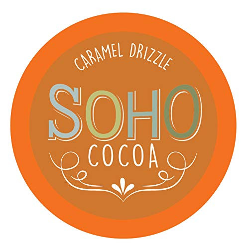 Soho Caramel Drizzle Hot Chocolate Pods for Keurig K-Cup Brewers 40 Count Soho Caramel Drizzle Hot Chocolate Pods for Keurig K-Cup Brewers 40 Count