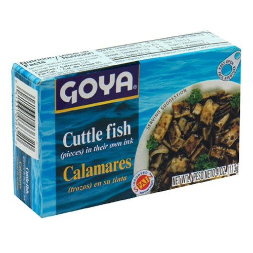 Goya Calamares En Su Tinta  4-Ounce Units -Pack of 25-
