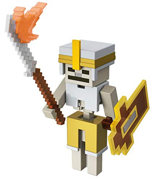 Minecraft Dungeons 3-25-in Collectible Battle Figure and Accessories  Based on Video Game  Imaginative Story Play Gift for Boys and Girls Age 6 and Ol