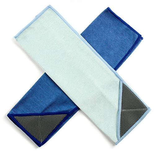 Zwipes Auto 402 Microfiber Cloth for Glasses  2-Pack
