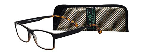 Select-A-Vision Flex 2 Lightweight Flexible Square Readers  Black Demi  1-50