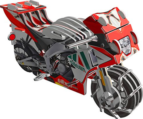 Smithsonian Mini Motorized Sport Bike 3D Puzzle