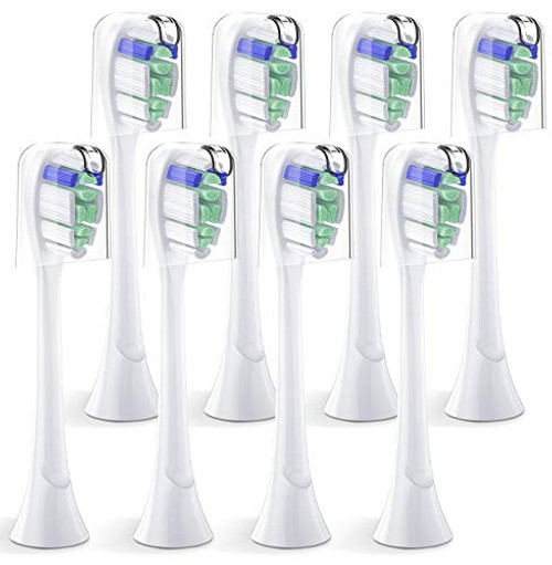 Replacement Brush Heads for Philips Sonicare DiamondClean Electric Toothbrush  ToothBrush Heads Replacement for Philips Sonicare HX6063-65  Compatible
