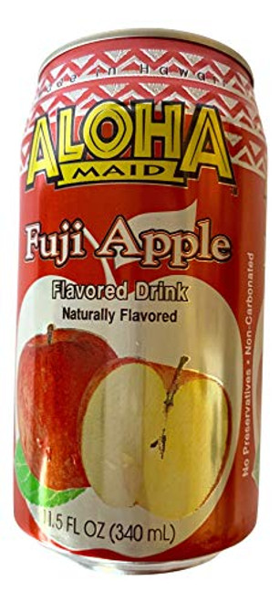 Aloha Maid Juice 11-5-Ounce -Pack of 24- -Fuji Apple-