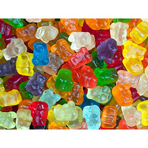 12 Flavor Gummi Mini Bears Cubs - Baby Gummy Bears - Dairy Free - Gluten Free - 2 pounds