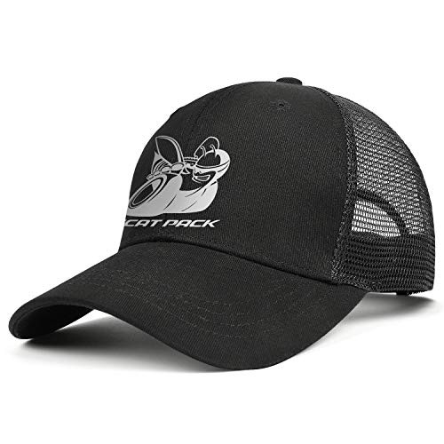 Dodge-Scat-Pack-Logo- Unisex Mesh Trucker Cap Adjustable Snapback Sun Hat