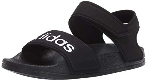 adidas Adilette Sandals Slide  Black  5 US Unisex Little Kid