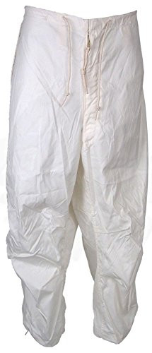 Military Outdoor Clothing Never Issued US G-I- White Snow Trousers -Large-Regular-