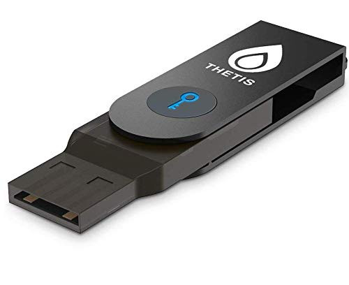Thetis FIDO U2F Security Key with Bluetooth ENBL  Two-Factor Authentication -Extra Protection- Compatible with Windows-Linux-MacOS  Gmail  Facebook  D