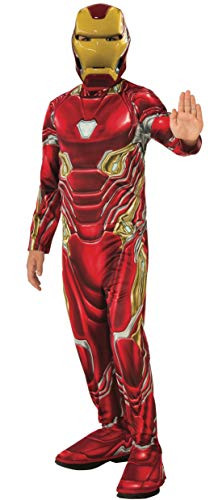 Rubies Marvel Avengers Endgame Childs Iron Man Mark 50 Costume and Mask  Small