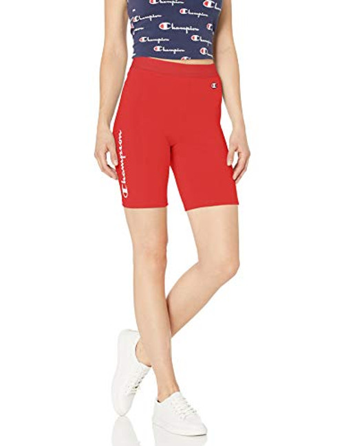 Champion LIFE Womens Champion Everyday Bike Short  Scarlet  Small