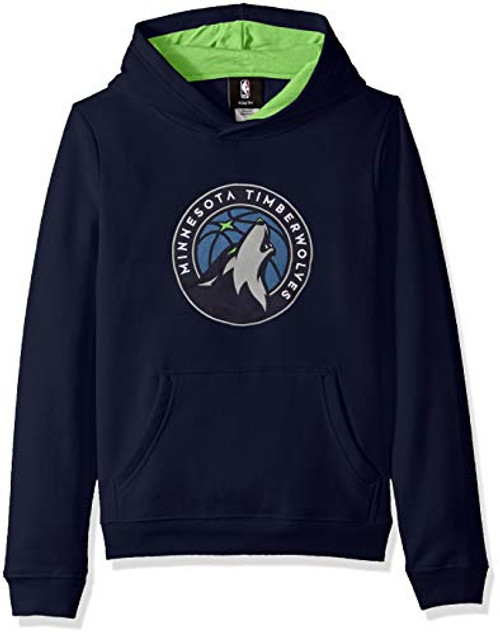 NBA by Outerstuff Boys Prime Pullover Fleece Hoodie Minnesota Timberwolves Dark Navy Youth Small -8-10- NBA by Outerstuff Boys Prime Pullover Fleece Hoodie Minnesota Timberwolves Dark Navy Youth Small -8-10-