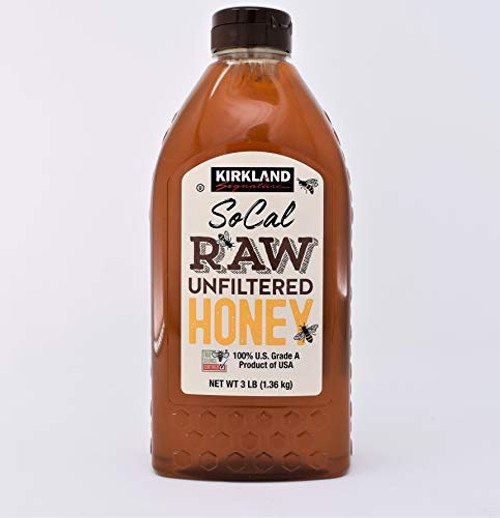 Kirkland Signature So Cal Raw Unfiltered Honey 3lb-