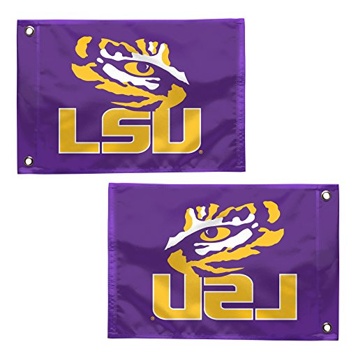 Wincraft LSU Louisiana State University Tigers 12-5 x 18 Boat Flag Golf Cart Flag