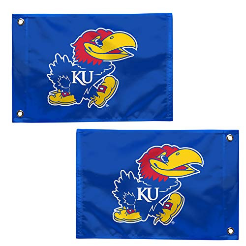 WinCraft Kansas Jayhawks 12-5 x 18 Boat Flag Golf Cart Flag WinCraft Kansas Jayhawks 12-5 x 18 Boat Flag Golf Cart Flag