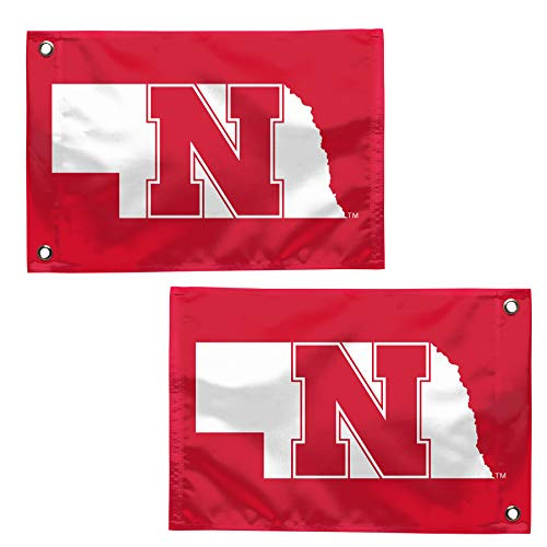 Wincraft Nebraska Cornhuskers 12-5 x 18 Boat Flag Golf Cart Flag Wincraft Nebraska Cornhuskers 12-5 x 18 Boat Flag Golf Cart Flag