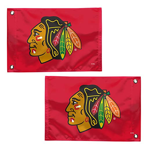 WinCraft Chicago Blackhawks 12-5 x 18 Boat Flag Golf Cart Flag