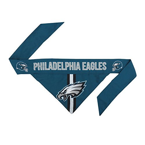 Littlearth NFL Philadelphia Eagles Pet Bandanna  Small Green