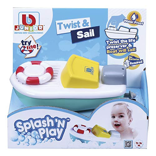 Toysmith Splash n Play Twist and Sail Bathtime Boat  Model Number 7218