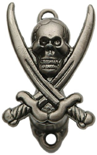 SZCO Supplies 2 Adjustable Cast Metal Pirate Style Sword Hanger