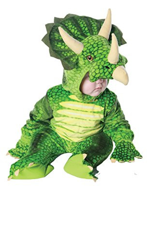 Underwraps Costumes Babys Triceratops Costume Jumpsuit  Green  Medium -18 - 24 Months-