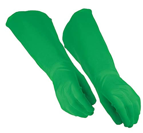 Forum Novelties Unisex Adult Hero Gauntlet Gloves  green  Standard