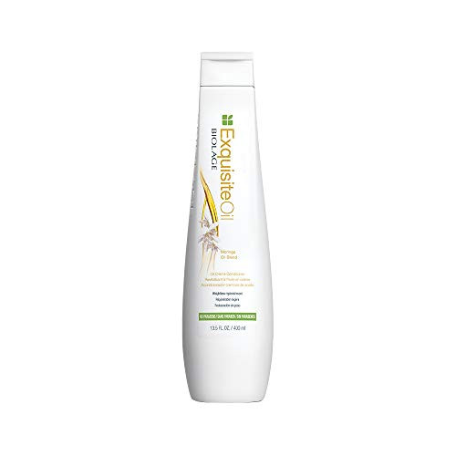 BIOLAGE Exquisiteoil Oil Crème Conditioner - Restores Hair Oils For Vibrancy Manageability and Adds Shine - Paraben-Free - For All Hair Types - 13-5 Fl BIOLAGE Exquisiteoil Oil Crème Conditioner - Restores Hair Oils For Vibrancy Manageability and Adds Shine - Paraben-Free - For All Hair Types - 13-5 Fl