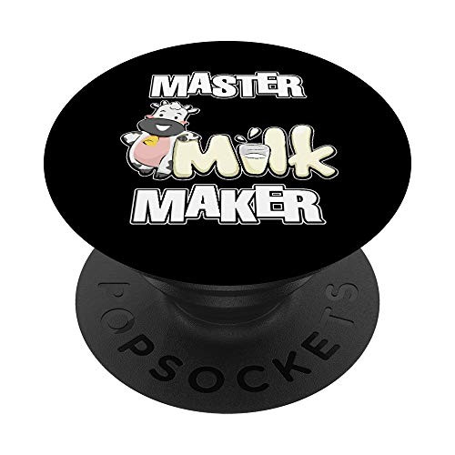 Master Milk Maker Breastfeeding Nursing New Mom PopSockets Grip and Stand for Phones and Tablets