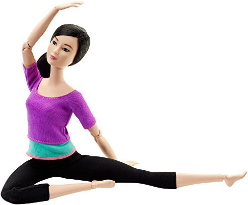 Barbie Made to Move Barbie Doll, Purple Top (Amazon Exclusive)
