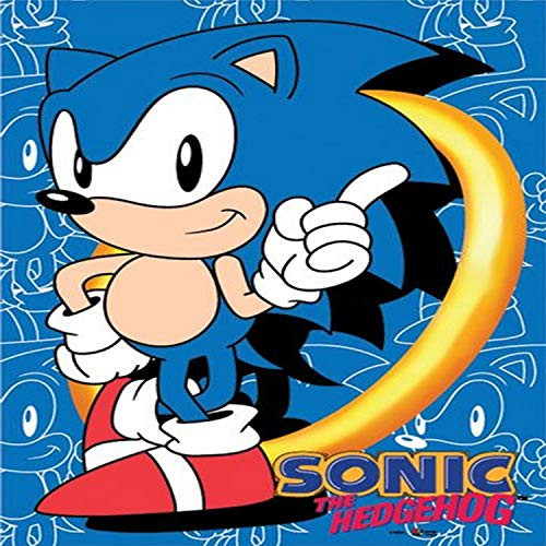 Great Eastern Entertainment Sonic Classic Sonic Wall Scroll 33 by 44-Inch Great Eastern Entertainment Sonic Classic Sonic Wall Scroll 33 by 44-Inch